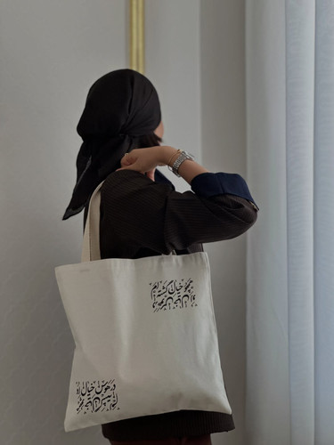 توتبگ دخترانه دستساز پارچه ای مدل درهوس خیال او